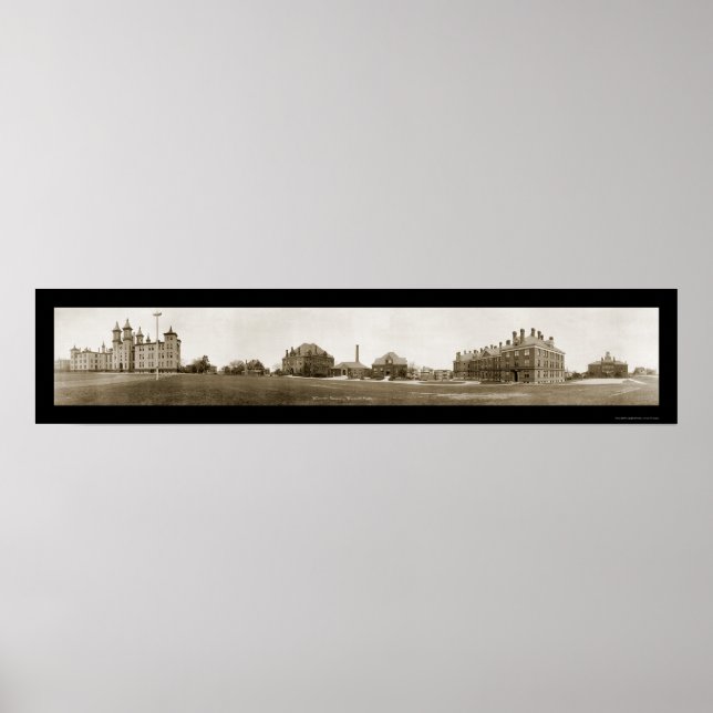 Póster Foto do Worcester Academy MÃE 1910 (Frente)