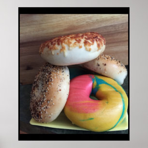 Poster Foto dos Bagels