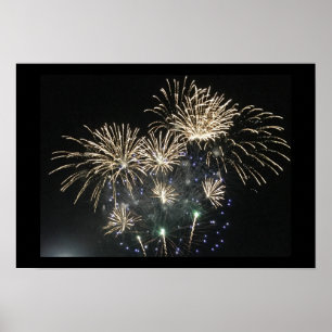 Póster Foto dos fogos-de-artifício