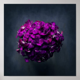 Poster Foto Floral Roxo Vibrante