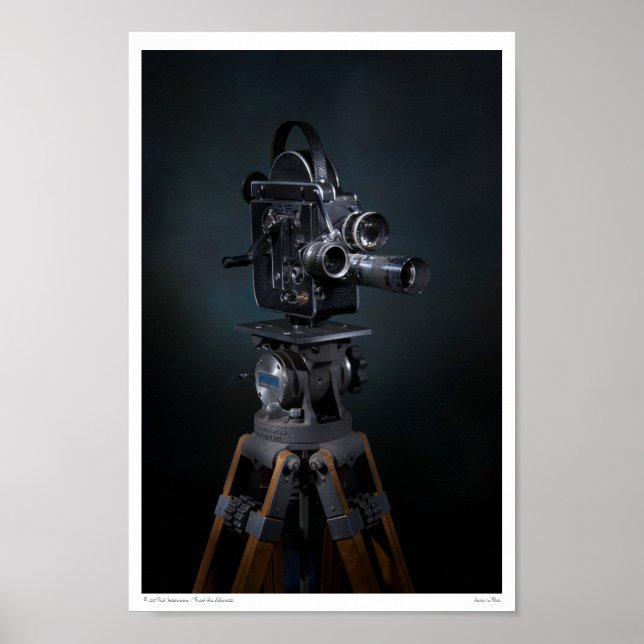 Poster Foto - Foco em Azul (Frente)