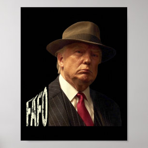 Poster Foto Funny Fafo Trump _1