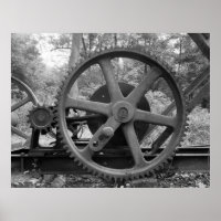 Foto Industrial - Engrenagem de Redução de Tomada 