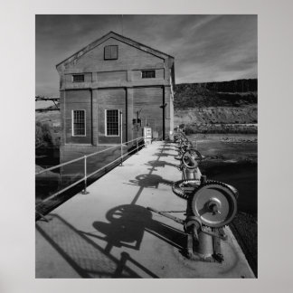 Poster Foto Industrial - Ursos Elevadores Da Potência Das