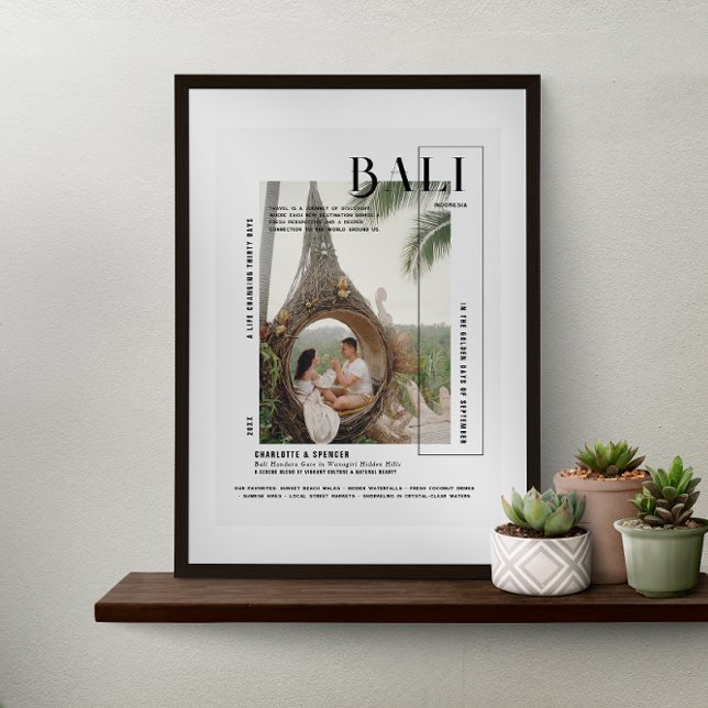 Poster Foto Instantâneo | Lembrança de Viagem de Impressã (Criador carregado)