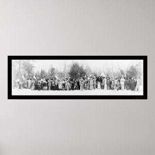Póster Foto Iroquois 1914 dos indianos