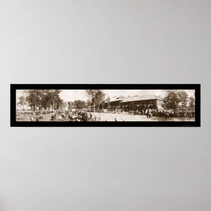 Póster Foto justa 1907 do estado de Indiana