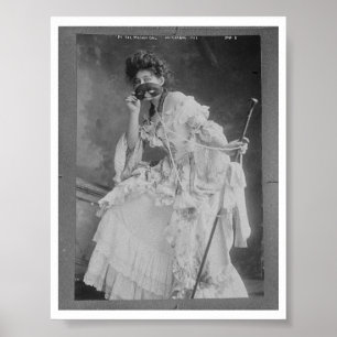 Póster Foto mascarada