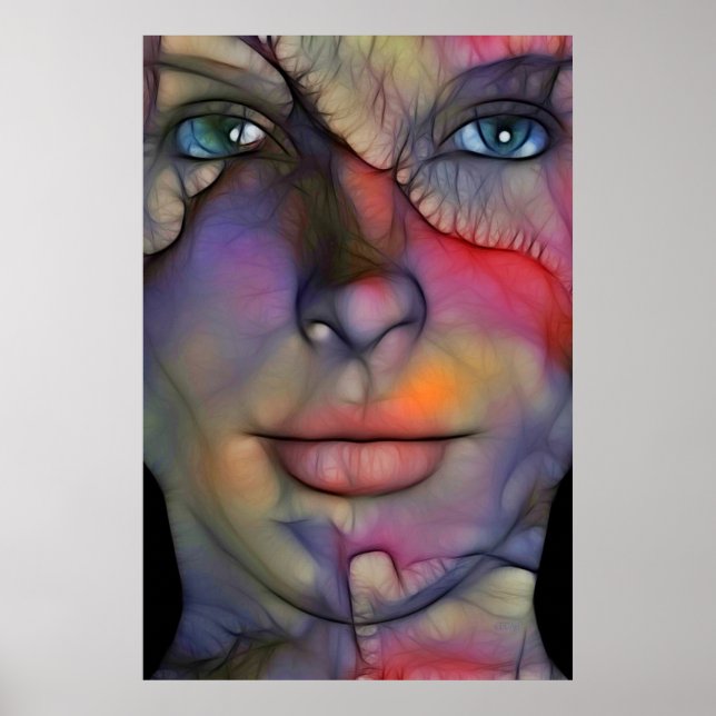 Poster Foto - Mulher Medina (Frente)