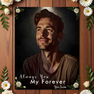 Póster Foto & Nome Personalizados   Presente Personalizad