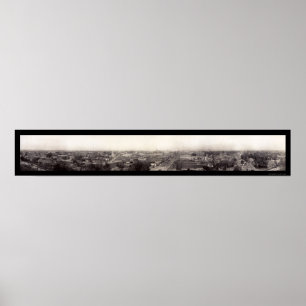Poster Foto panorâmico 1910 de Fort Smith, Arkansas