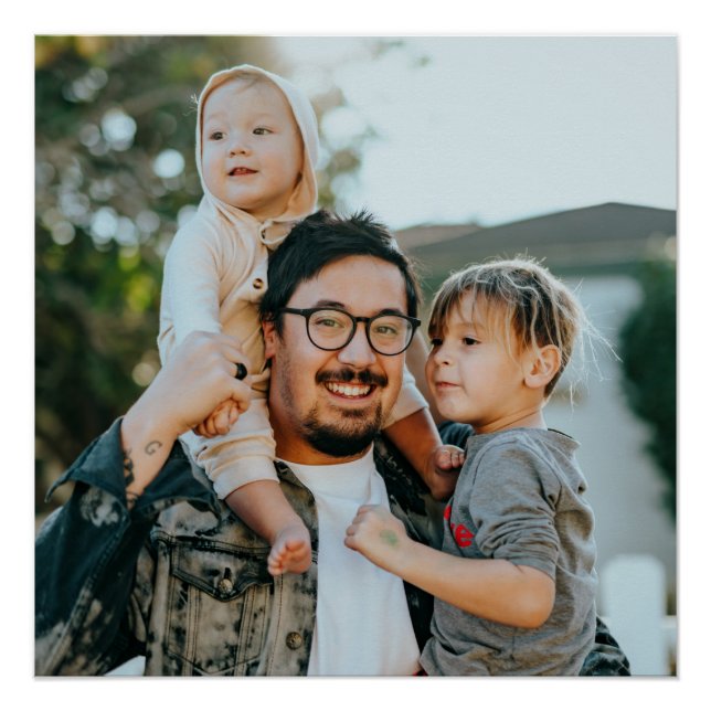 Póster Foto Personalizada (Frente)