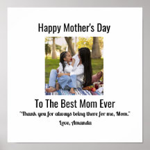 Foto personalizada de Dia de as mães feliz