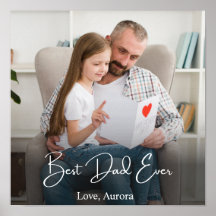 Foto personalizada do melhor Pai