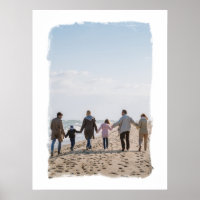 Foto personalizada do quadro de traçado do pincel 