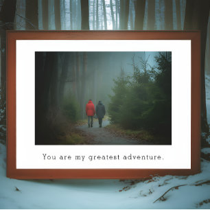 Poster Foto Personalizada E Texto