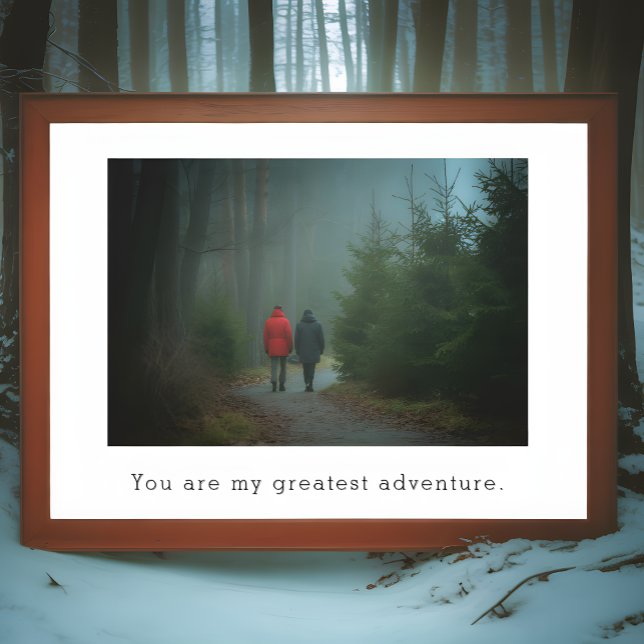 Poster Foto Personalizada E Texto (Criador carregado)