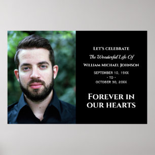 Poster Foto Personalizada Moderna Para Sempre Em Nosso Me