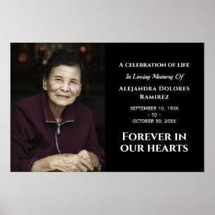 Poster Foto Personalizada Moderna Para Sempre Em Nossos C