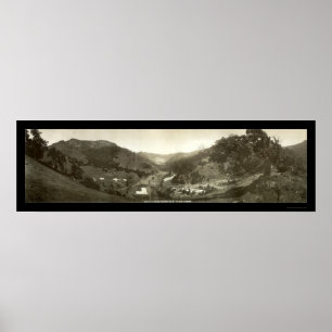 Poster Foto portal 1908 do EL Yosemite CA