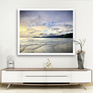 Poster Foto Roxo da Califórnia Desfrute a cada momento