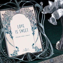 Foto: Símbolo de Guestbook Dusty Blue William Morr