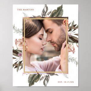 Poster Foto Simples Botânica