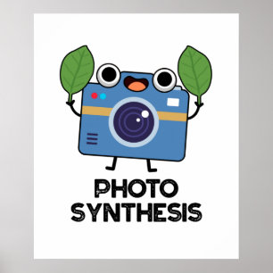 Poster Foto sintetizada Câmera Cute Pun
