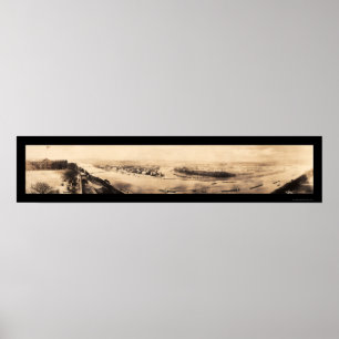 Poster Foto velha 1919 de Coblenz WWI da glória