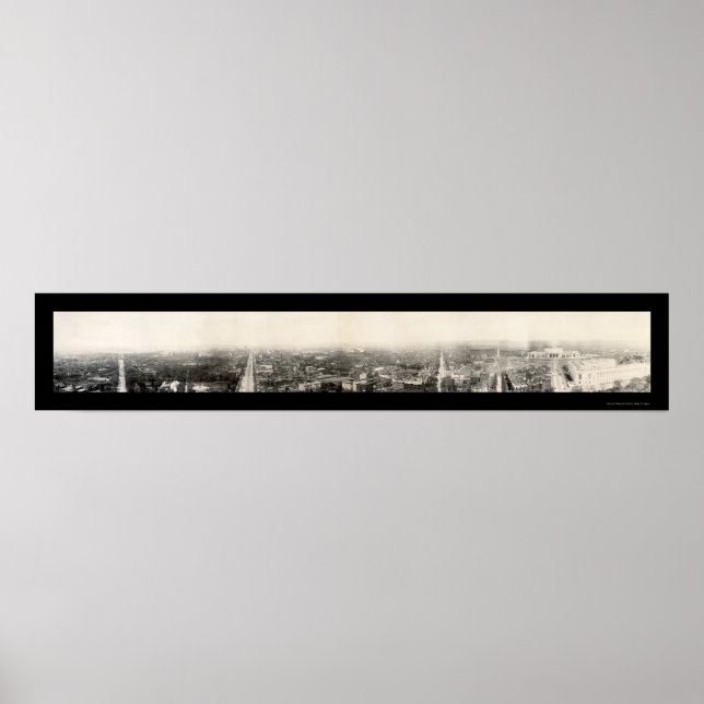 Póster Foto Washington DC 1909 (Frente)