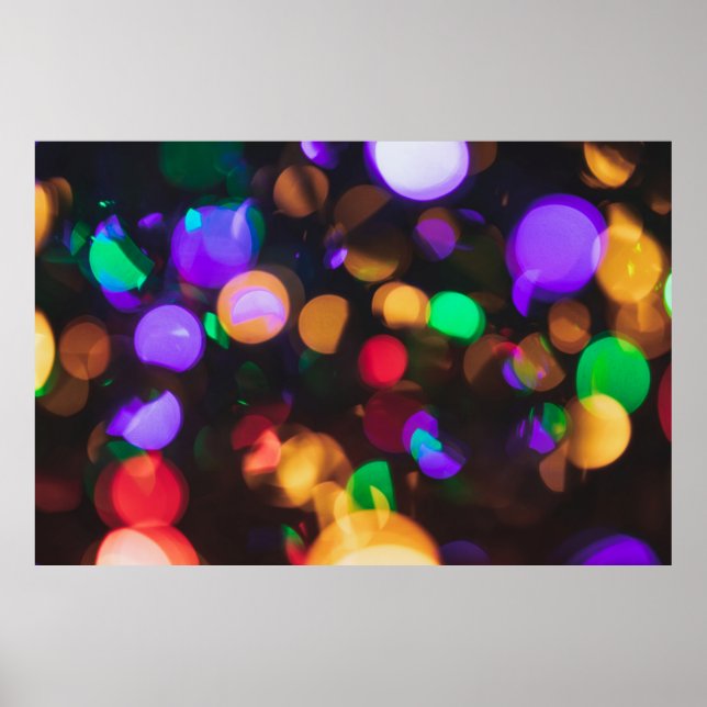 Poster Fotografia Bokeh (Frente)