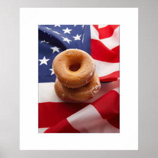 Póster Fotografia Criativa Dieta Americana
