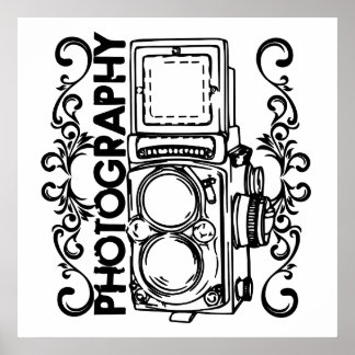 Poster Fotografia da Escola Antiga