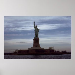 Póster Fotografia da estátua da liberdade - 6