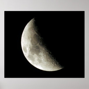 Póster Fotografia da Lua