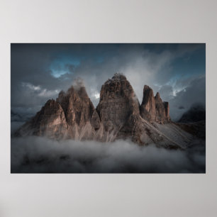 POSTER FOTOGRAFIA DA MONTANHA ROCKY