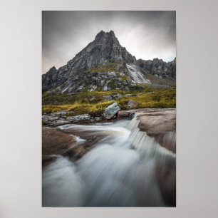 Poster Fotografia da Paisagem da Noruega