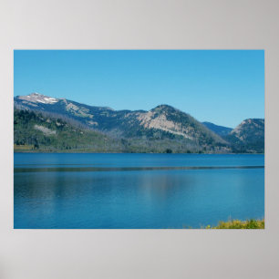 Póster Fotografia da paisagem do Grand Teton National Par