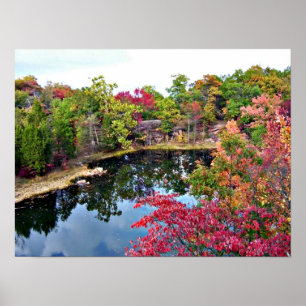 Póster Fotografia da queda de Missouri