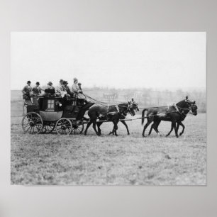 Póster Fotografia da raça do país transversal do