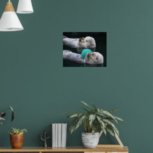 Póster Fotografia das portas do mar de areia