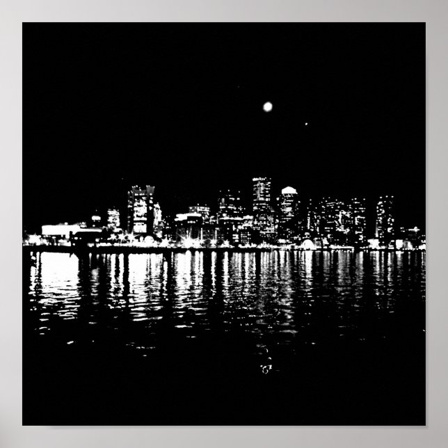 Póster Fotografia de Boston poster-Moderna-11 (Frente)