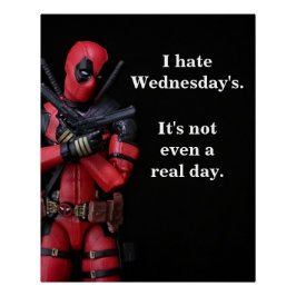 Póster Fotografia de Brinquedo Engraçado Anti-Herói