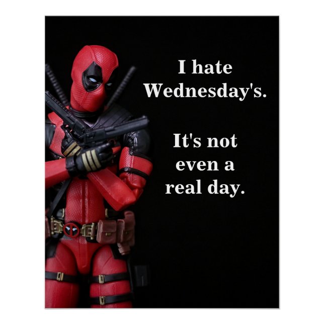 Póster Fotografia de Brinquedo Engraçado Anti-Herói (Frente)