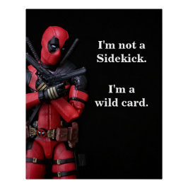 Póster Fotografia de Brinquedo Engraçado Anti-Herói