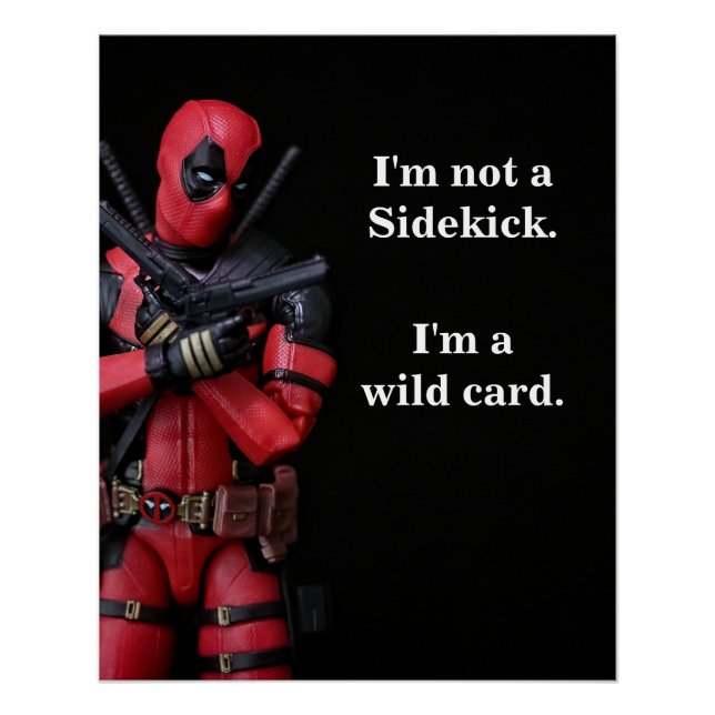 Póster Fotografia de Brinquedo Engraçado Anti-Herói (Frente)