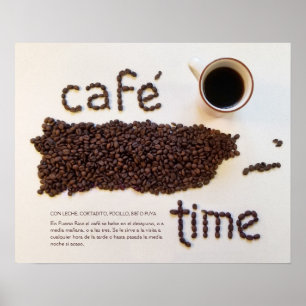 Poster Fotografia de Café Puerto Rico