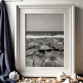 Póster Fotografia de praia de viagem Coral Cove Florida