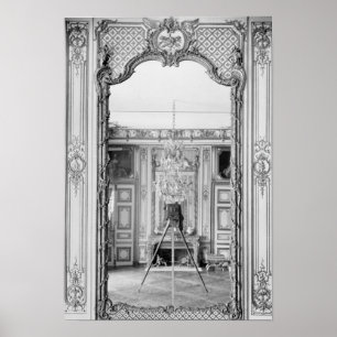 Póster Fotografia de um espelho no castelo de Versalhes
