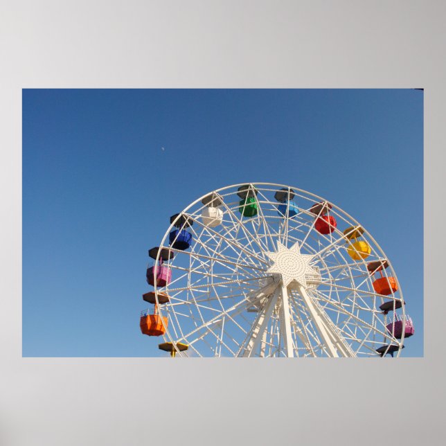 Poster Fotografia de vermes, roda-gigante (Frente)